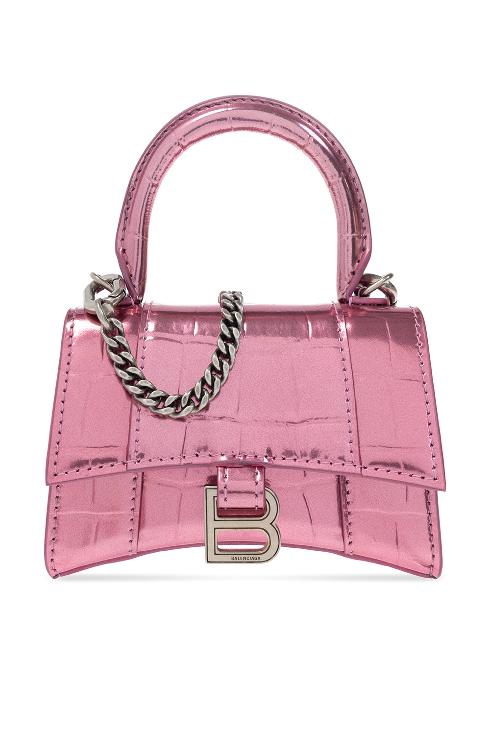 Pink 'Hourglass Mini' shoulder bag Balenciaga - Vitkac Canada